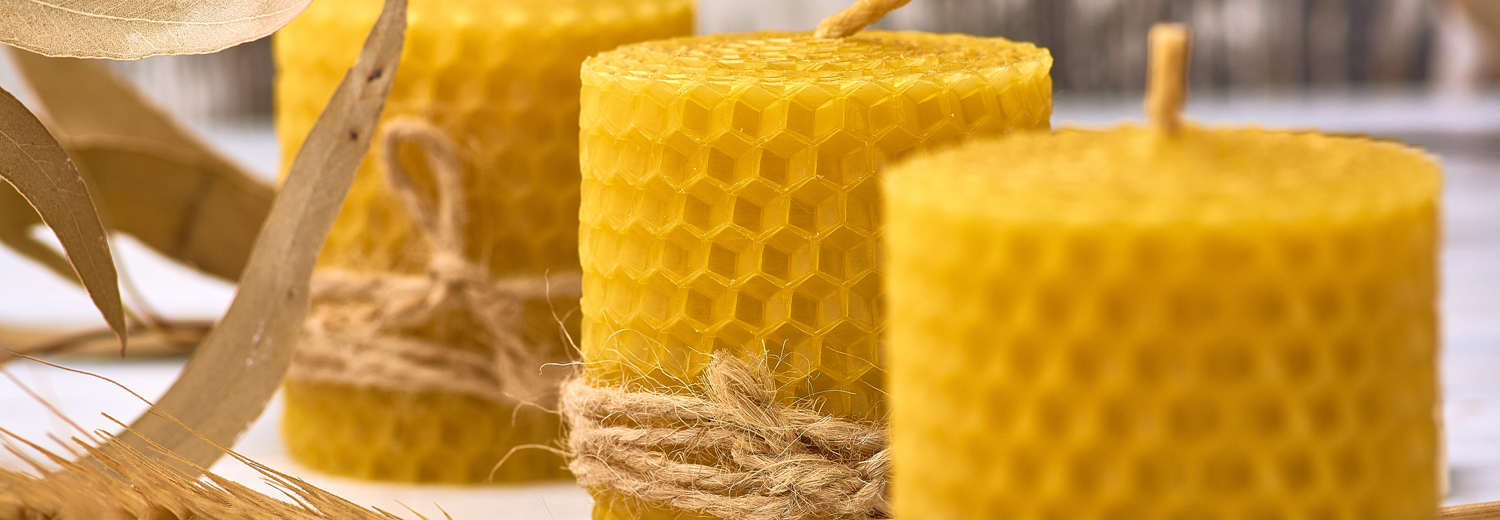Beeswax candles