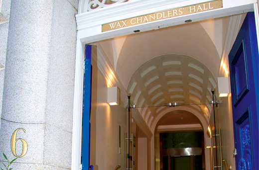 wax chandlers hall front door cropped