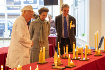 HRH The Princess Royal at the Centenary Honey Show